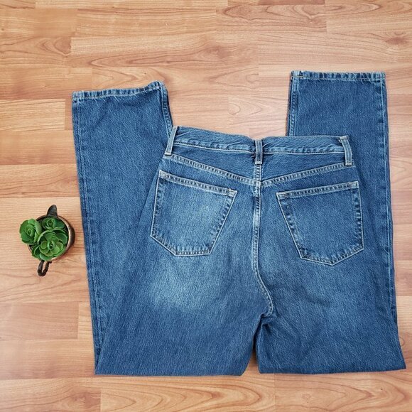 TopShop Moto New Boyfriend Jeans Denim Sz 25 Blue - Picture 2 of 10